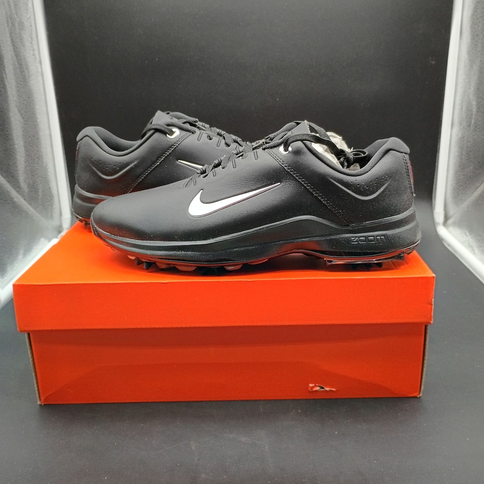 Nike Air Zoom Tiger Woods TW20 Golf Shoes Men 9 Black CI4510-001 NIB