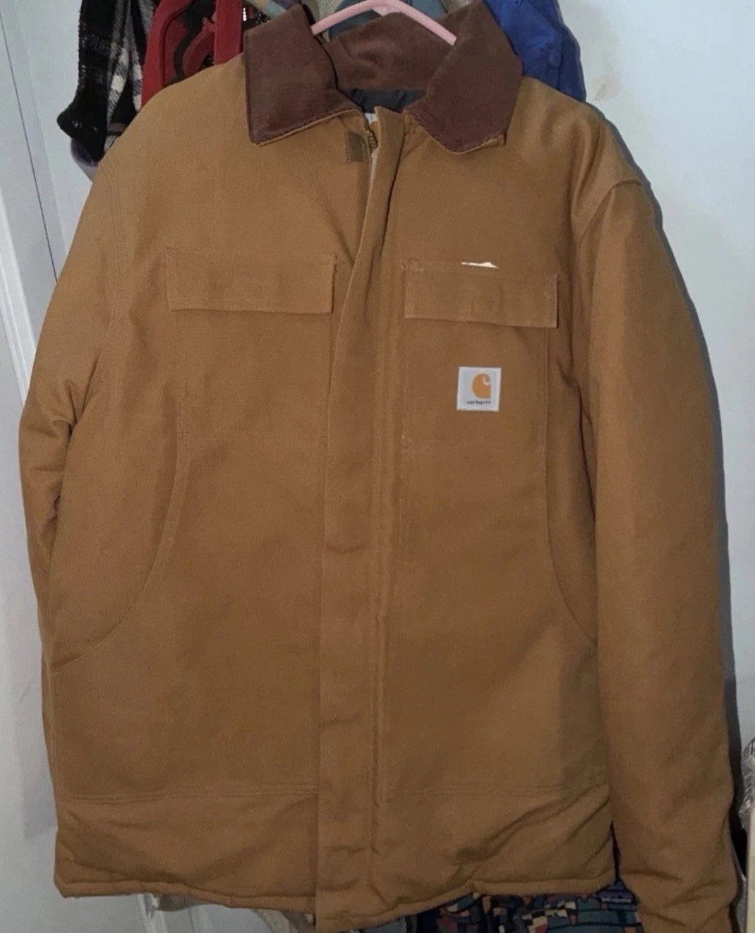 Carhartt Deadstock Duck Canvas CQ196 Arctic Jacket Never Worn Union Made in USA