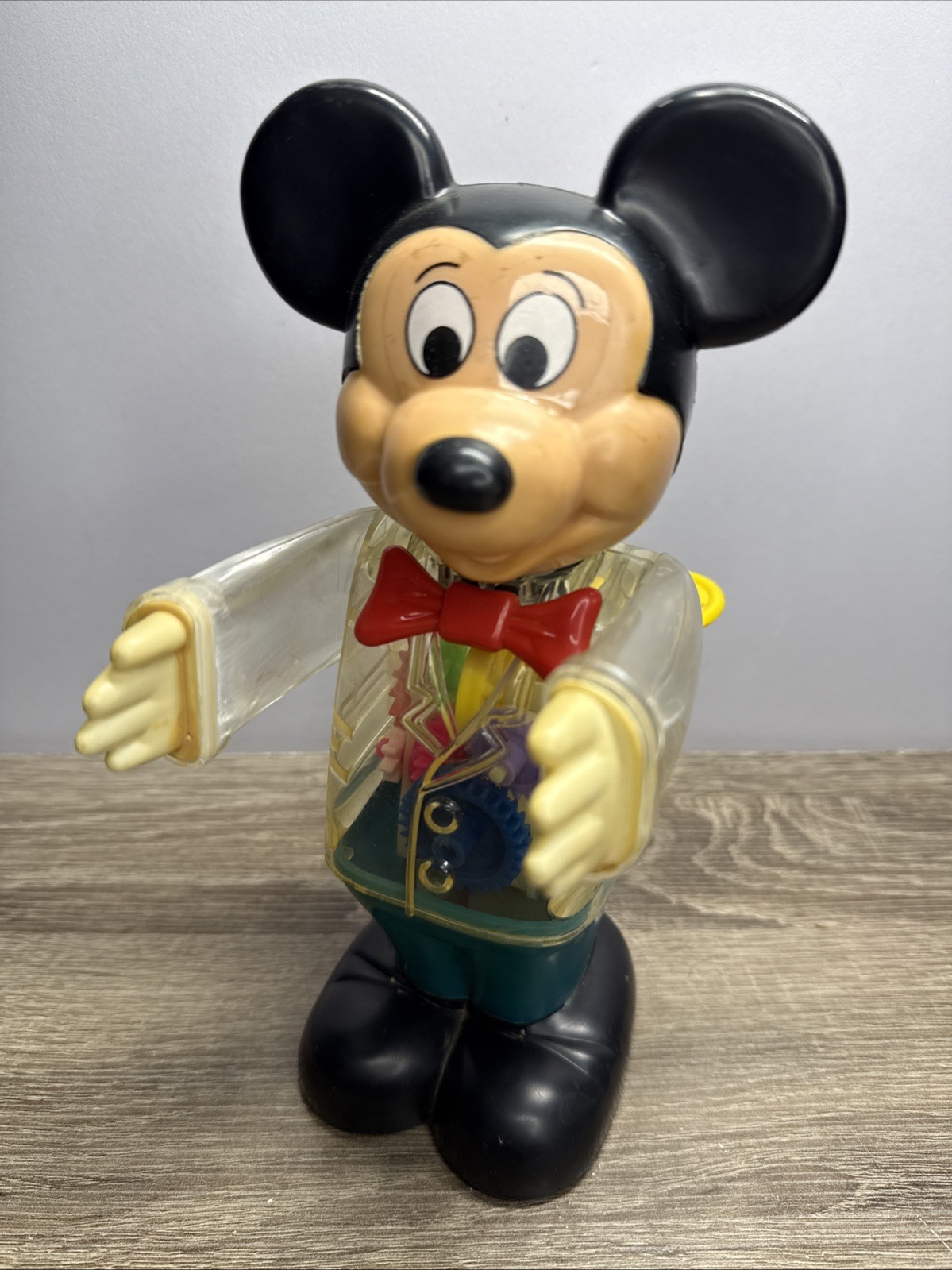 Vintage Walt Disney Mickey Mouse Windup Toy | Gabriel Bronx NY 1978 Works