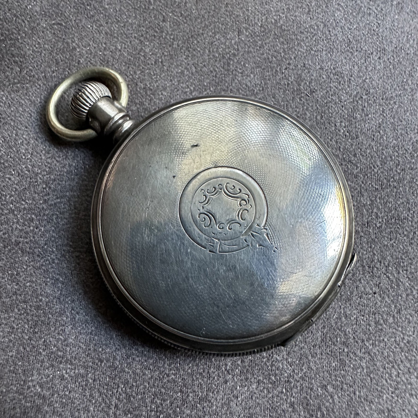 c1890 A.W.W.Co WALTHAM MASS 925 STERLING SILVER POCKET WATCH (not running) c1890 A.W.W.Co WALTHAM MASS 925 STERLING SILVER POCKET WATCH (not running)