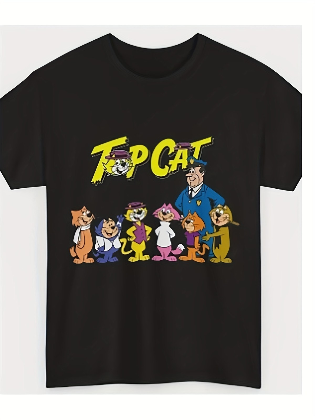 Men\'s & Women\'s Hanna-Barbera Top Cat Vintage 1960S Cartoon Retro Unisex 100% C