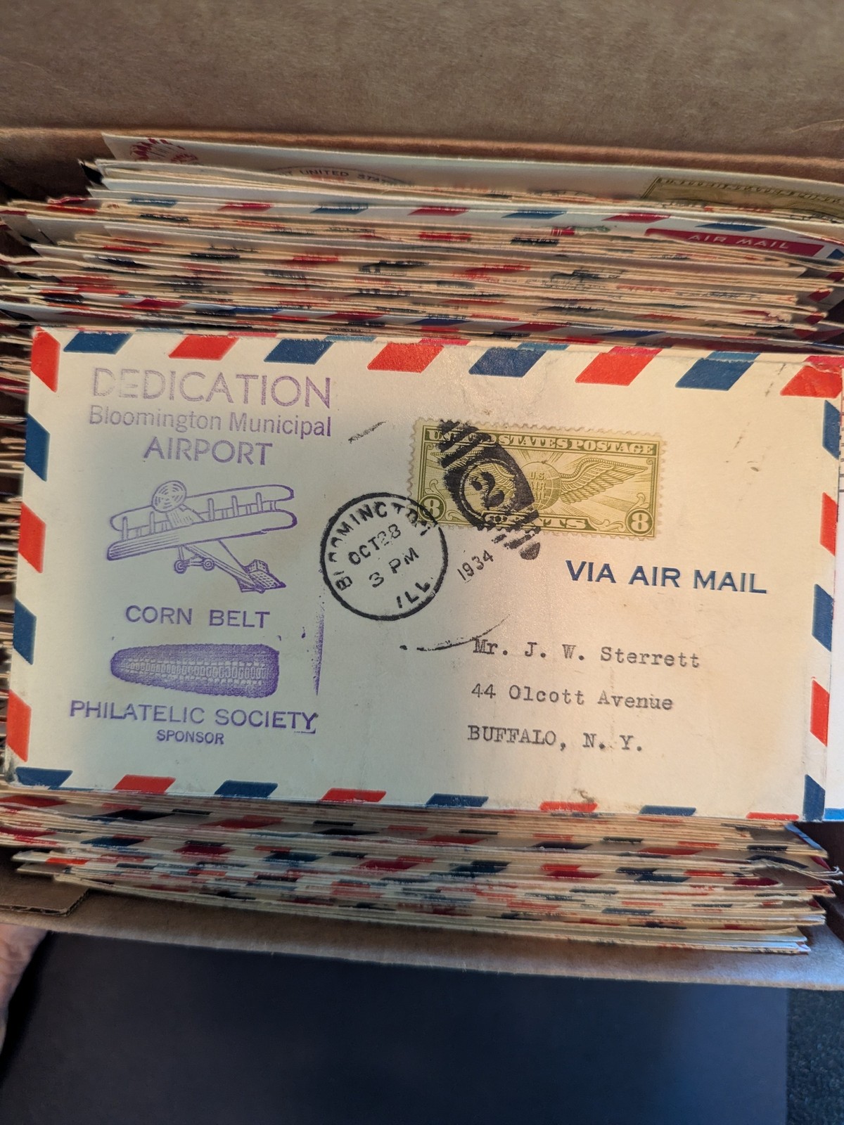 USA Airmail First Flight Covers 1923-Modern Some Better & Unusual - 219 Photos