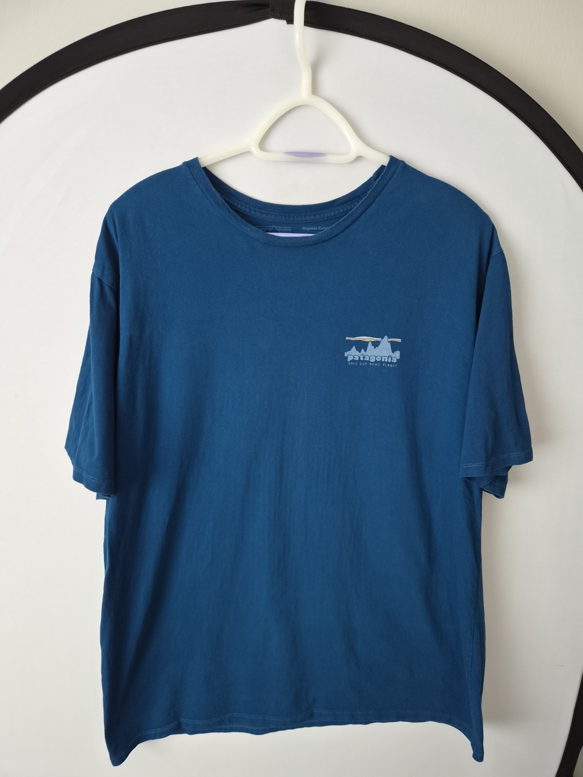 MENS PATAGONIA  73 SKYLINE ORGANIC COTTON T-SHIRT SIZE LARGE 