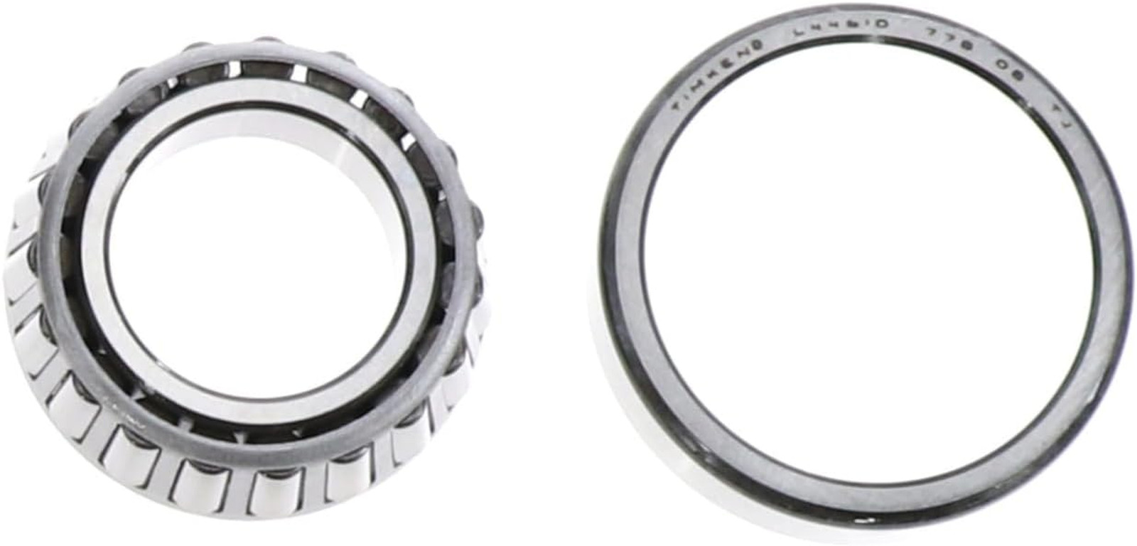 Timken SET4 L44649/L44610 Tapered Roller Bearing Cone and Cup Set, Steel, Inch,