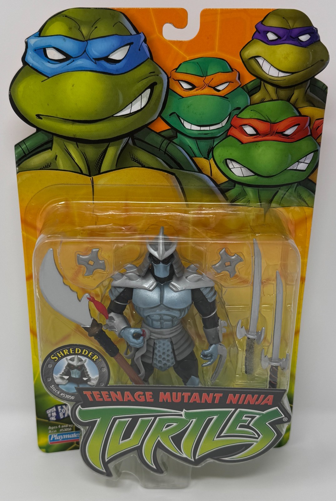 Teenage Mutant Ninja Turtles Shredder 2003 Playmates action figure