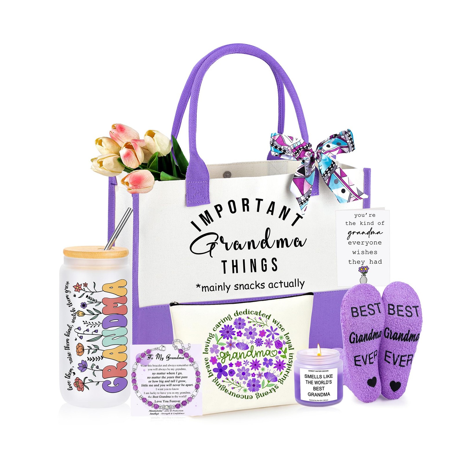 Grandma Grandmother Gifts, Christmas Mothers Day Birthday Gifts for Grandma
