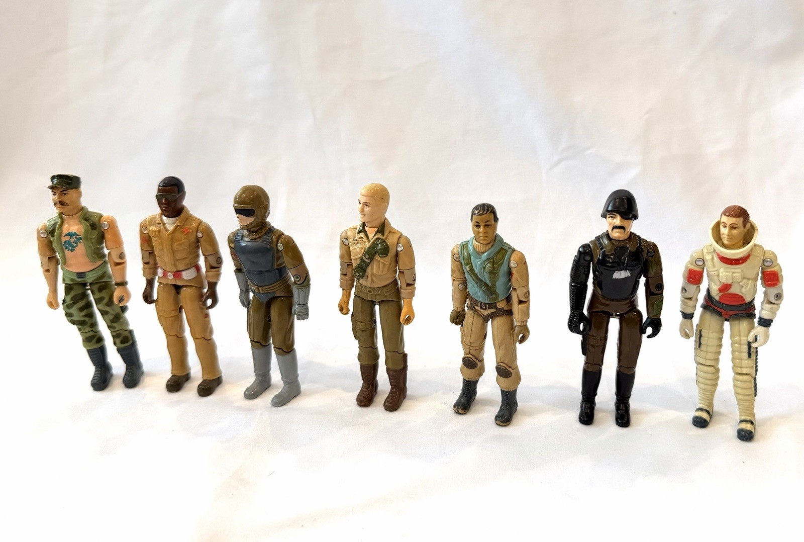 Vintage GI Joe Action Figure Lot Broken Crotch Brigade Doc Duke Major Bludd Ace Vintage GI Joe Action Figure Lot Broken Crotch Brigade Doc Duke Major Bludd Ace