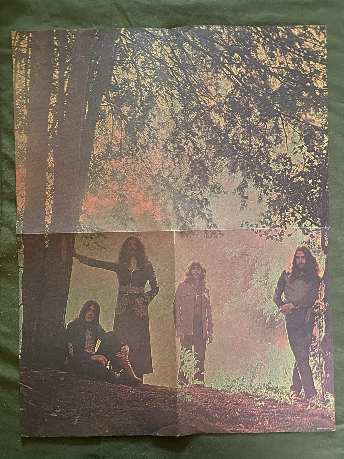 Black Sabbath 1971 Master Of Reality LP Vinyl Poster 18”x23” Ozzy Osborne BS2562