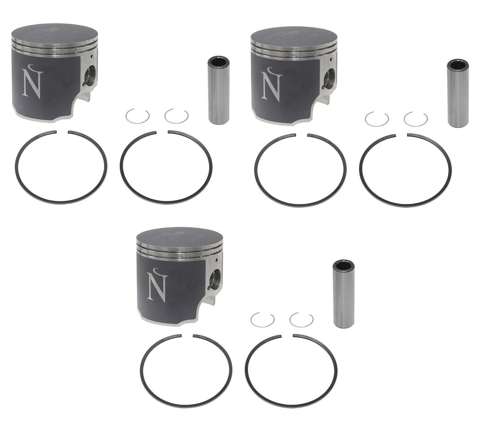 Yamaha GP 1200 Namura Piston Kits 84.50mm +.50mm Over 1997 1998 1999 - Set of 3