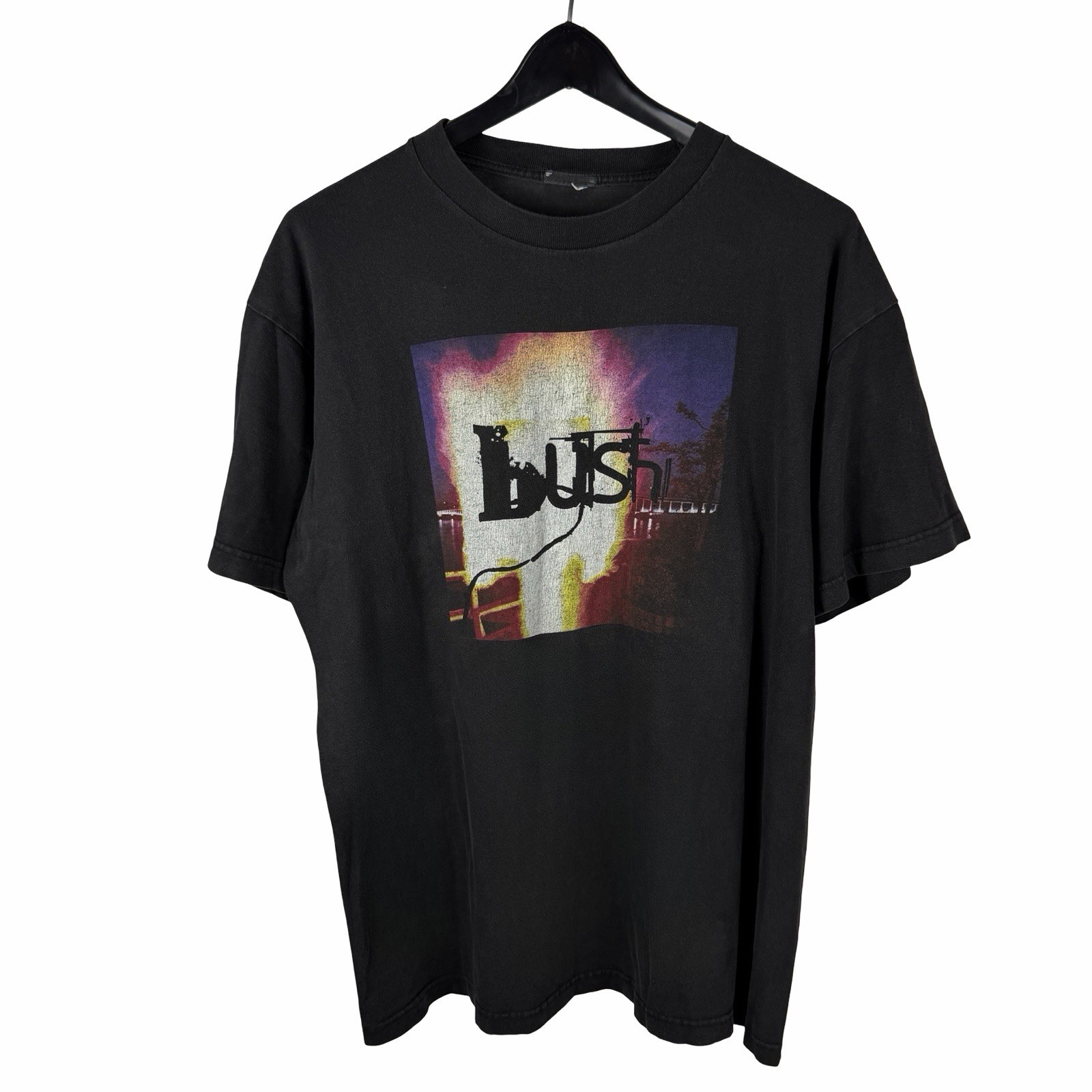 Vintage 2000s Bush Razorblade Suitcase Rock Band Album Promo Shirt Size XL