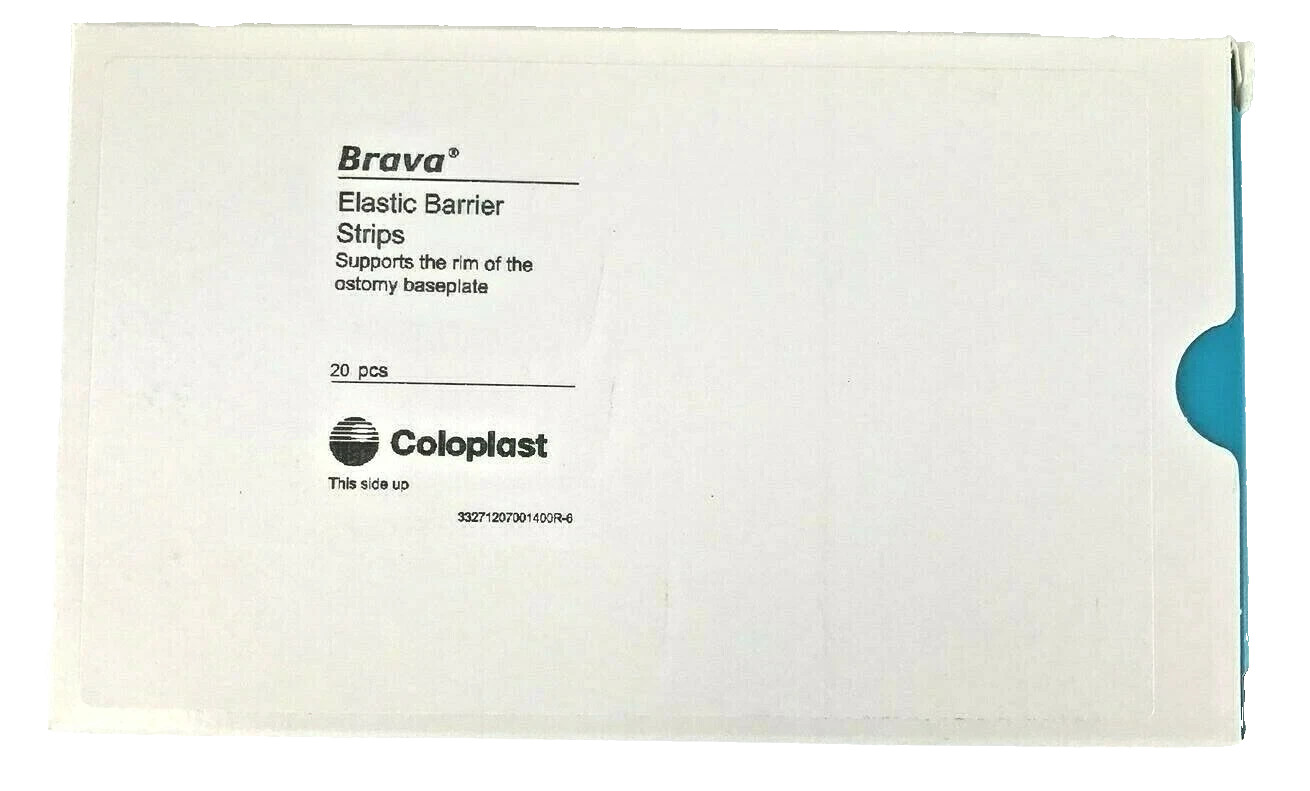 *2 Boxes* (40 Total) Coloplast 120700 Brava Elastic Barrier Strips