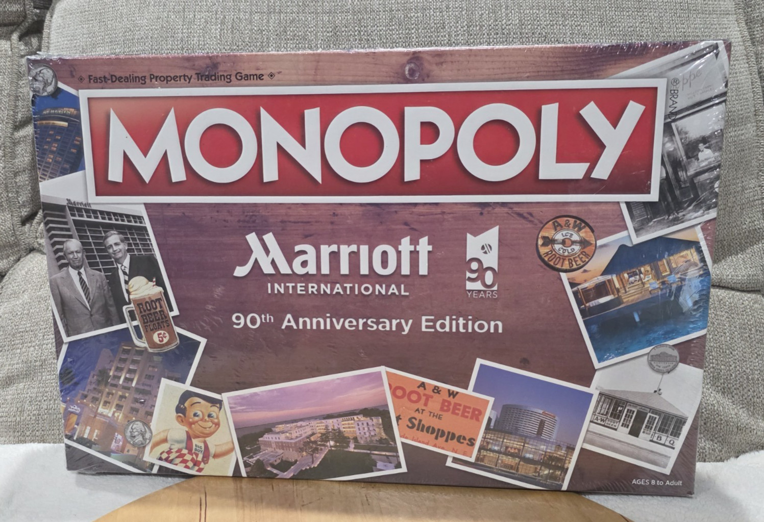 New 2017 Monopoly Marriott International 90th ANNIVERSARY EDITION Sealed