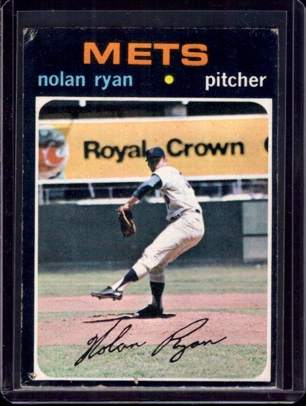 NOLAN RYAN 1971 Topps #513 New York Mets