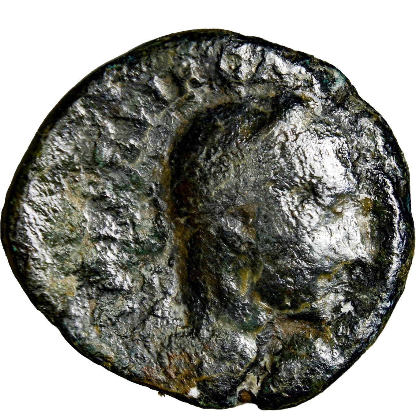 JUDAEA, Caesarea Maritima. Trebonianus Gallus. AD 251-253. Æ Biblical Coin COA