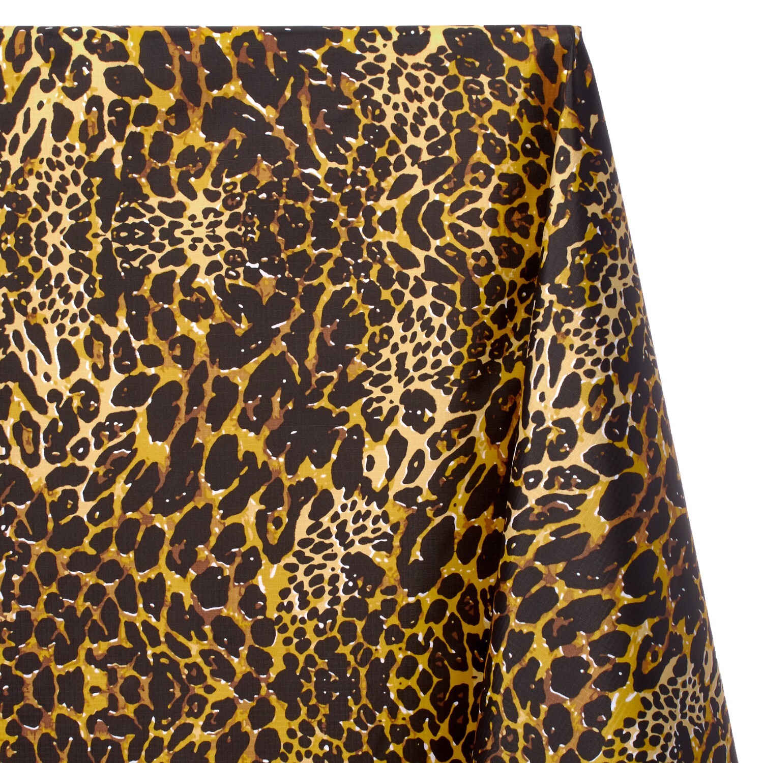 Ottertex® Printed Nylon Ripstop Fabric Leopard Waterproof Heavy Duty By The Yard