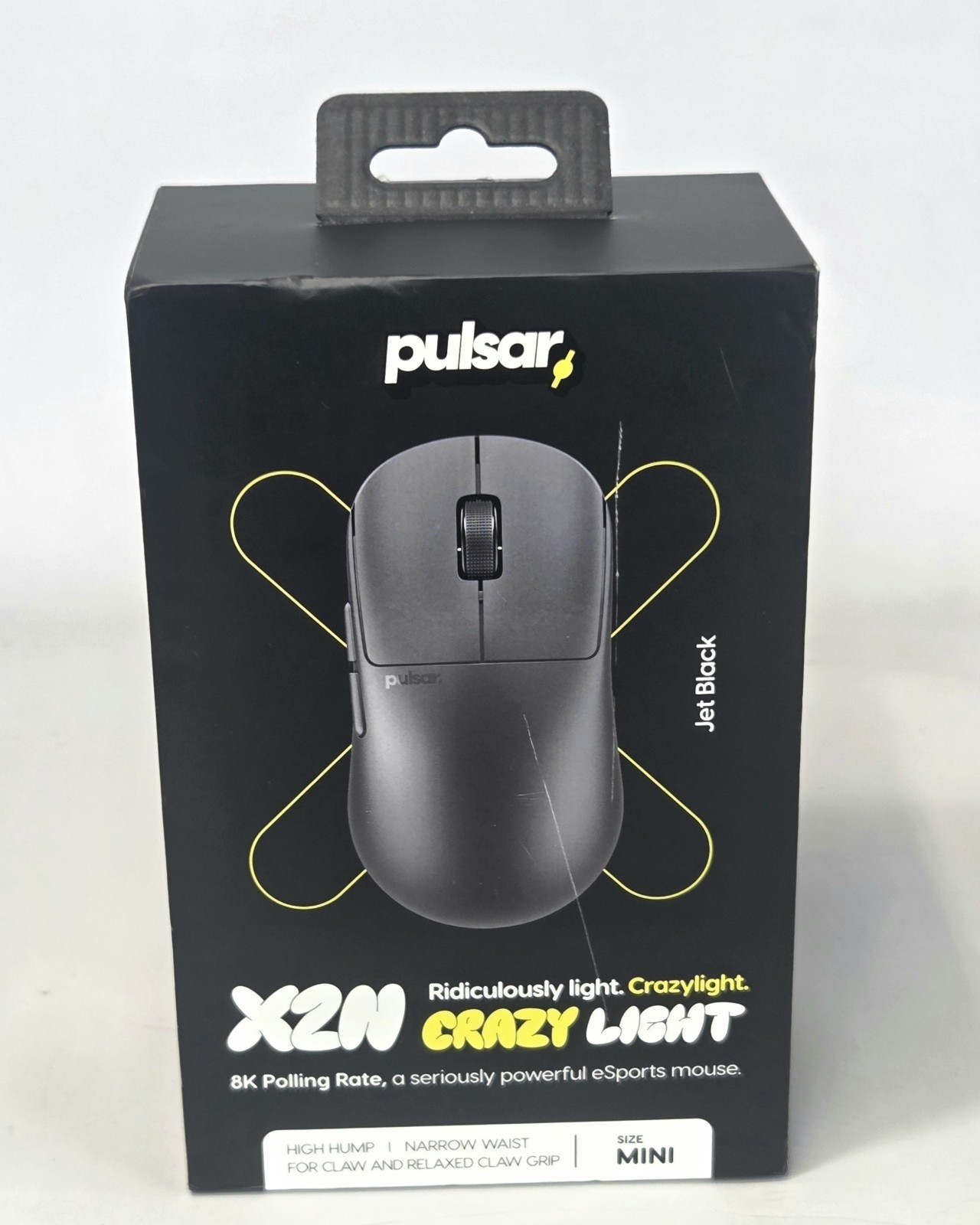 Pulsar X2H crazylight MINI Wireless Gaming Mouse Jet Black
