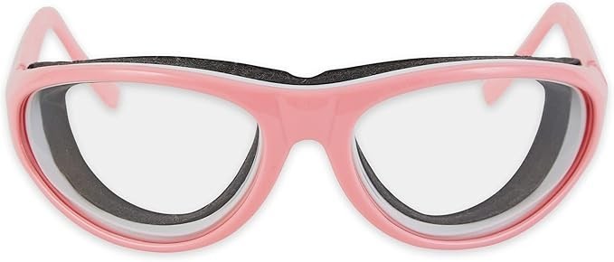 RSVP Onion Goggles - Glasses - For Tear Free Chopping, Mincing, Dicing, - Pink RSVP Onion Goggles - Glasses - For Tear Free Chopping, Mincing, Dicing, - Pink