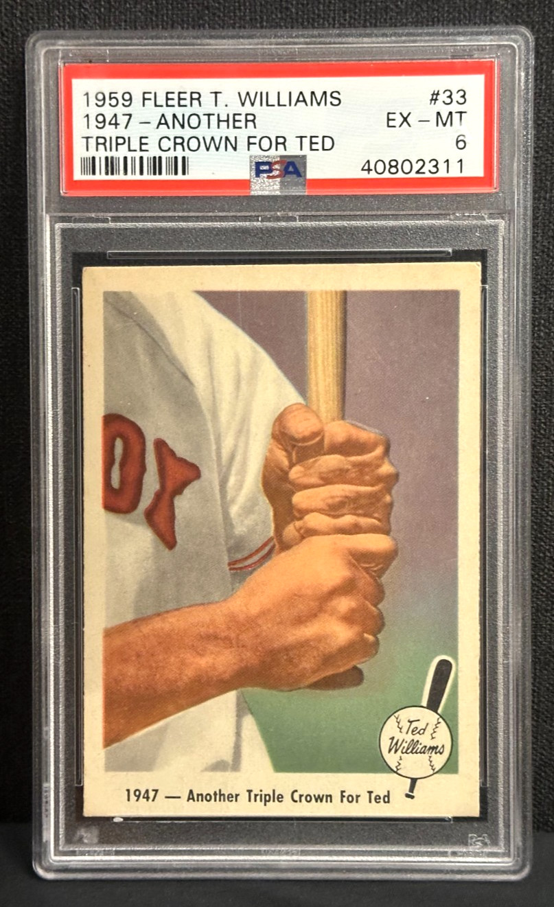 Ted Williams 1959 Fleer - 