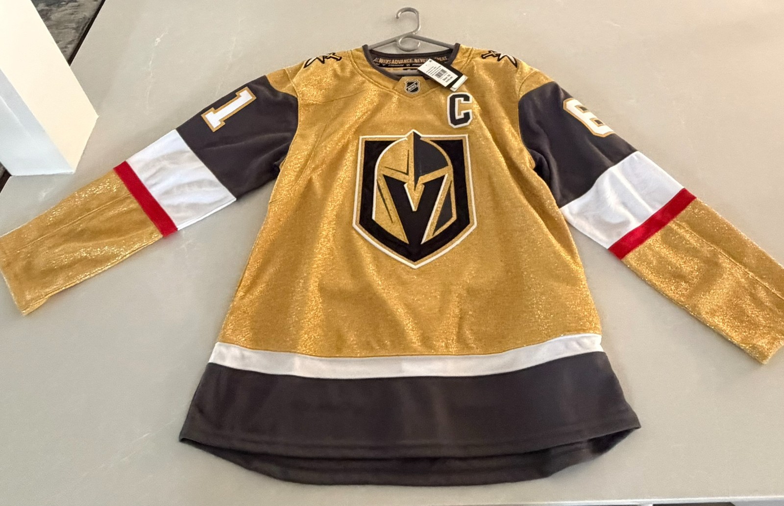 Fanatics Premium Vegas Golden Knights Mark Stone Home Jersey Gold-NWT