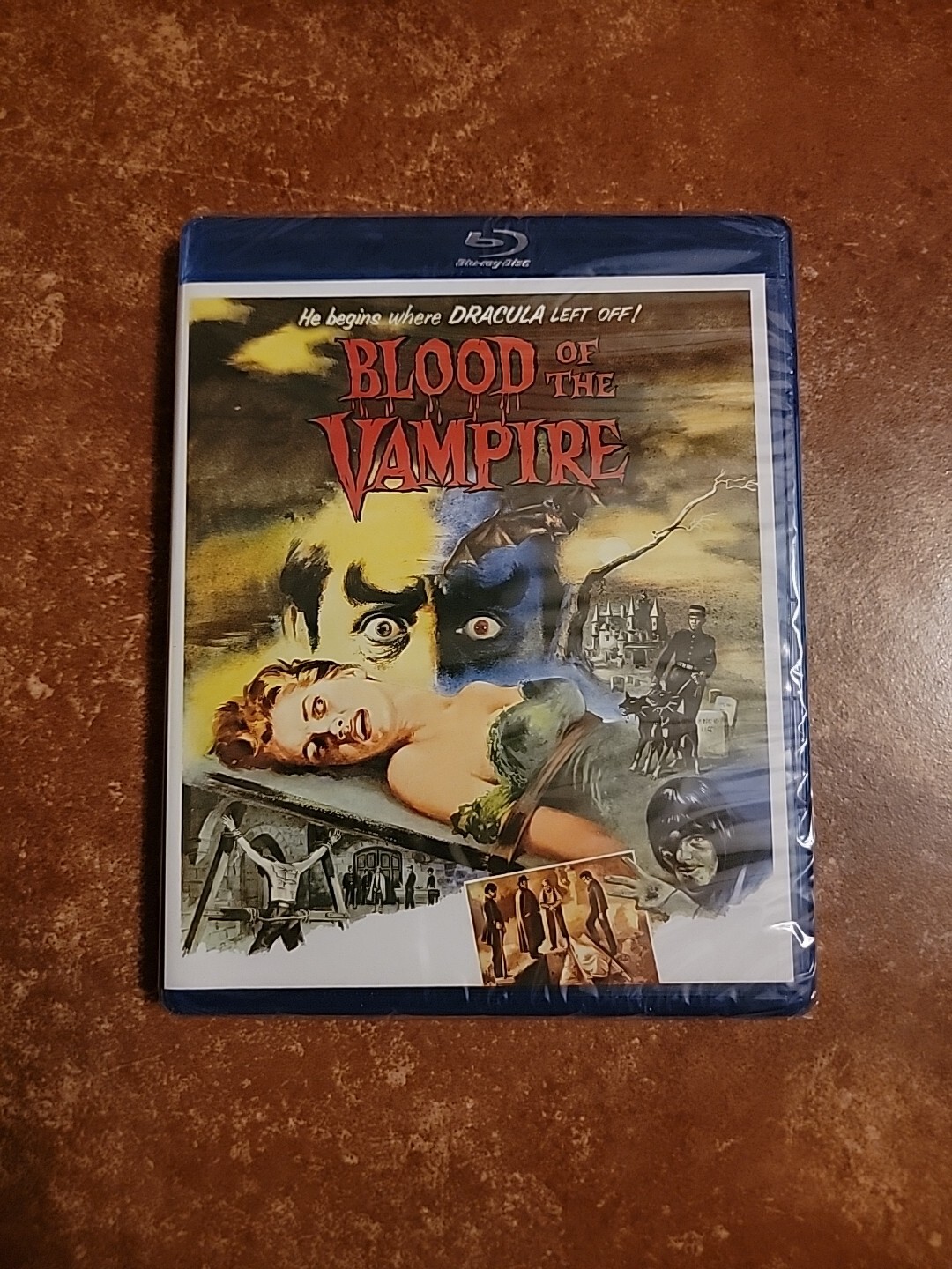 Blood of the Vampire (1958) Blu-ray ($5 OFF 2) Scream Factory Barbara Shelley