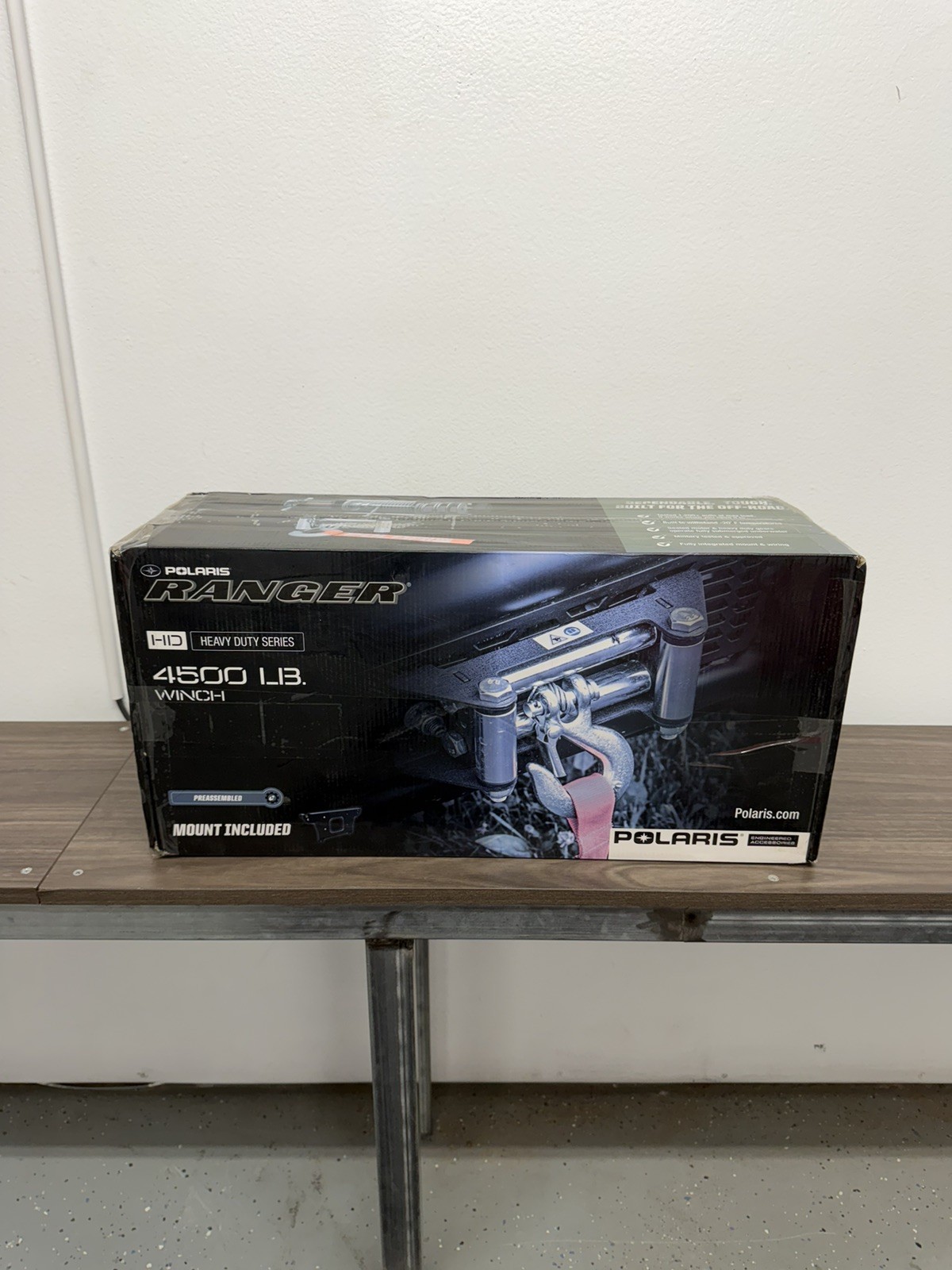 New Polaris 2882714 Ranger 1000 Winch Kit 4500lb Steel Cable New Polaris 2882714 Ranger 1000 Winch Kit 4500lb Steel Cable