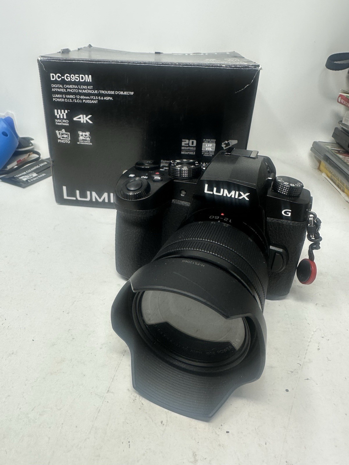 Panasonic Lumix G95 Hybrid Mirrorless Camera with 12-60mm Lens Panasonic Lumix G95 Hybrid Mirrorless Camera with 12-60mm Lens