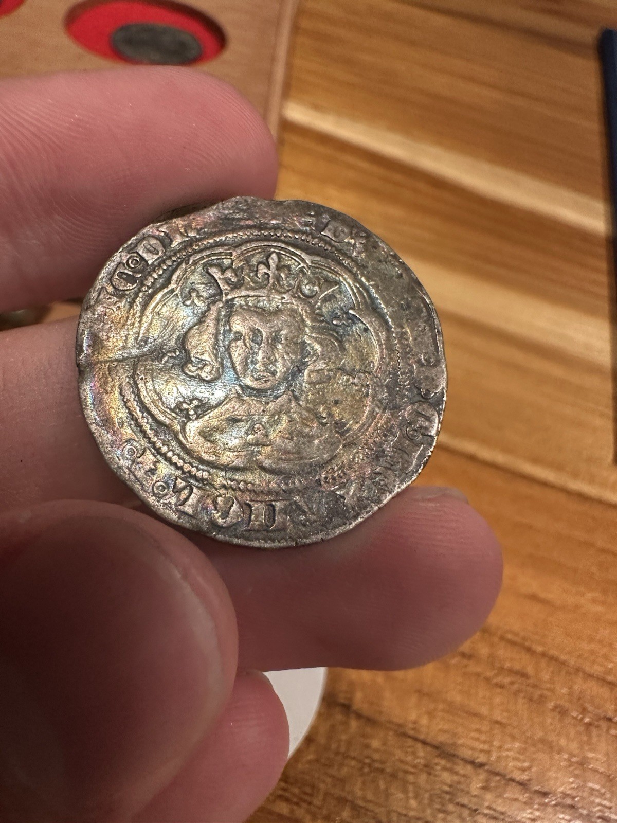 Edward III hammered Groat England 1327-1377 Edward III hammered Groat England 1327-1377