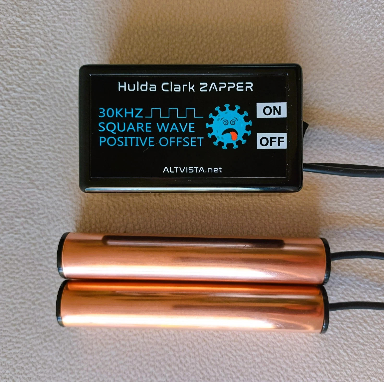 Hulda Clark mini Zapper – DIY Device, 30kHz