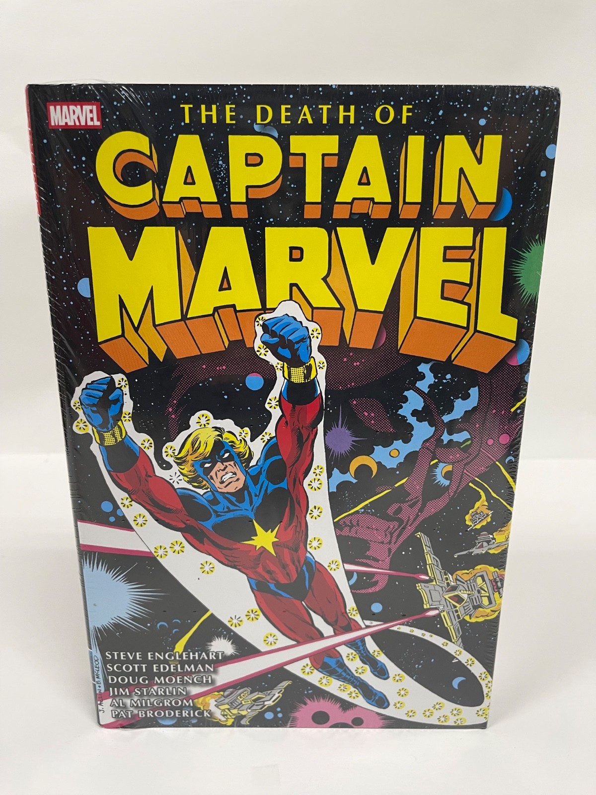 Death of Captain Marvel Omnibus REGULAR COVER Marvel Comics HC Hardcover