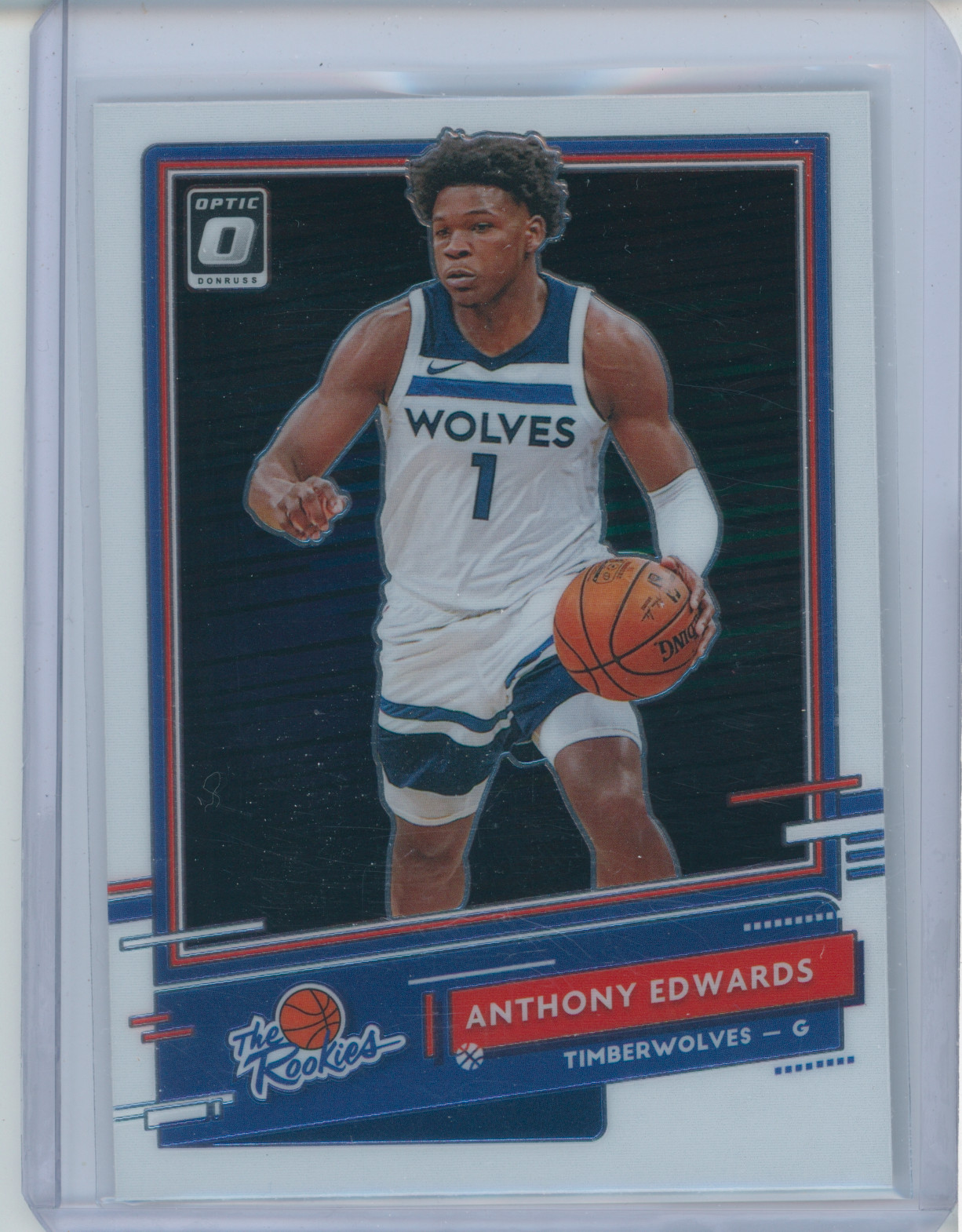 2020-21 Panini Donruss Optic - The Rookies Anthony Edwards #5 (RC)