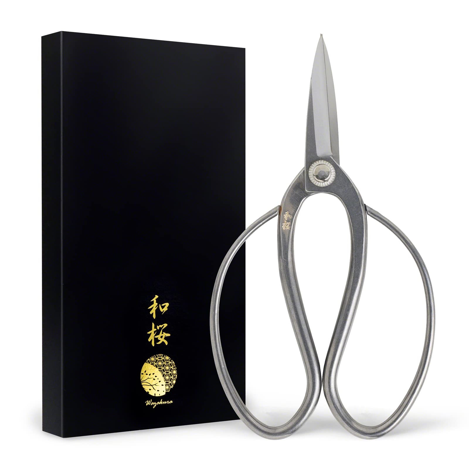 Yasugi Stainless Steel Made in Japan Traditional Bonsai Scissors 7 in (180 mm...