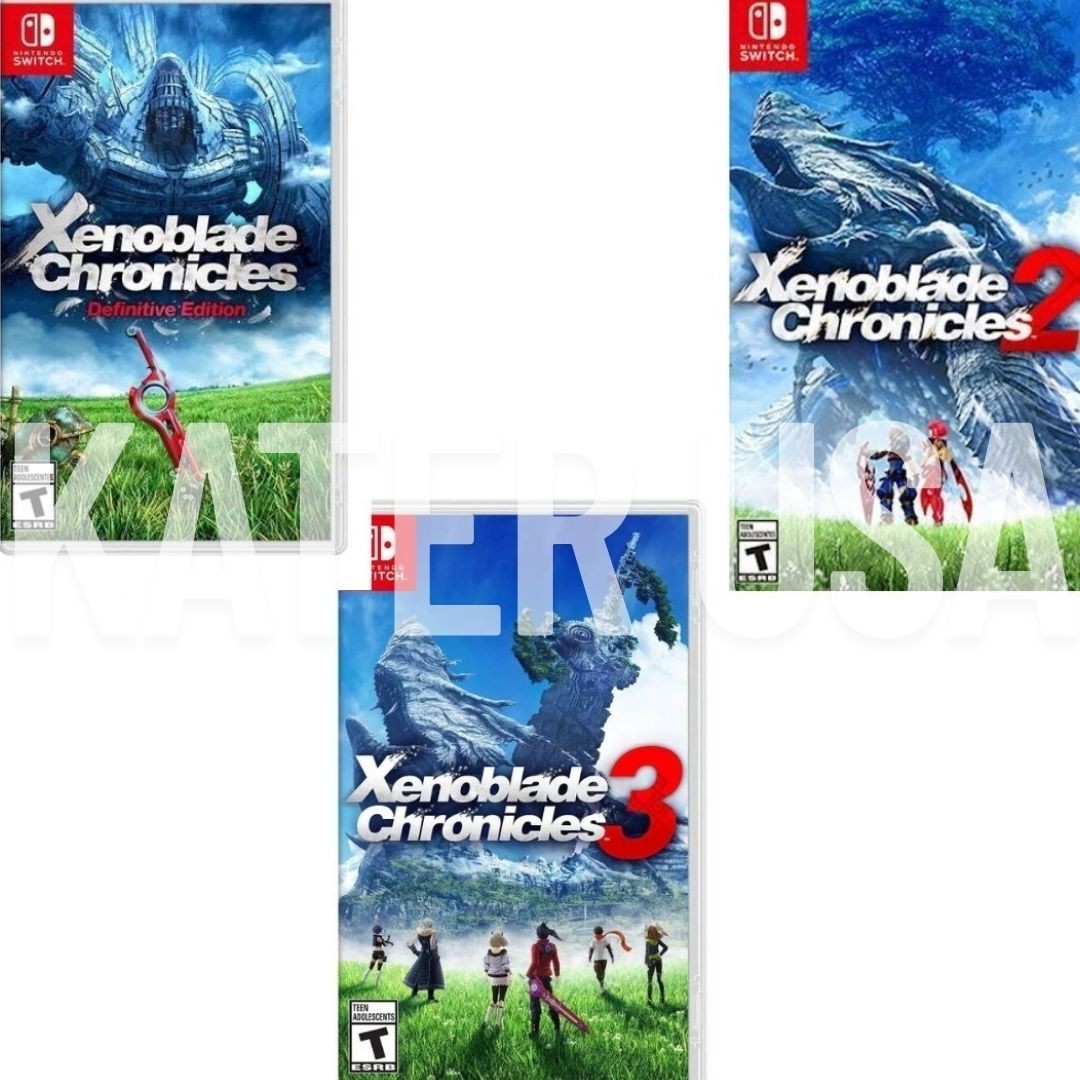 Xenoblade Chronicles: Definitive Edition, 2 & 3 Switch Brand New Game (RPG)