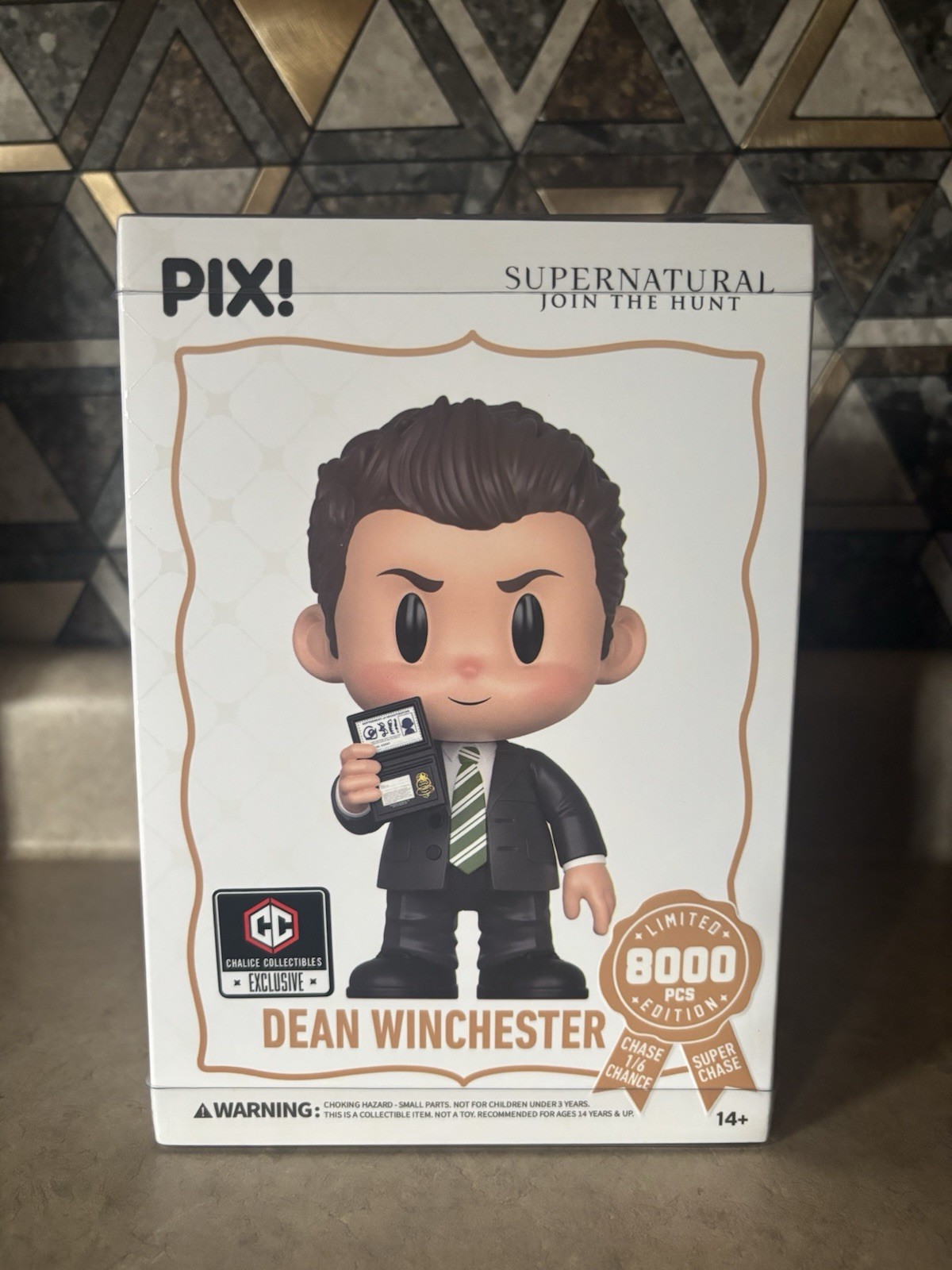 PIX Supernatural Dean Winchester Vinyl Figure - Chalice Collectibles Exclusive