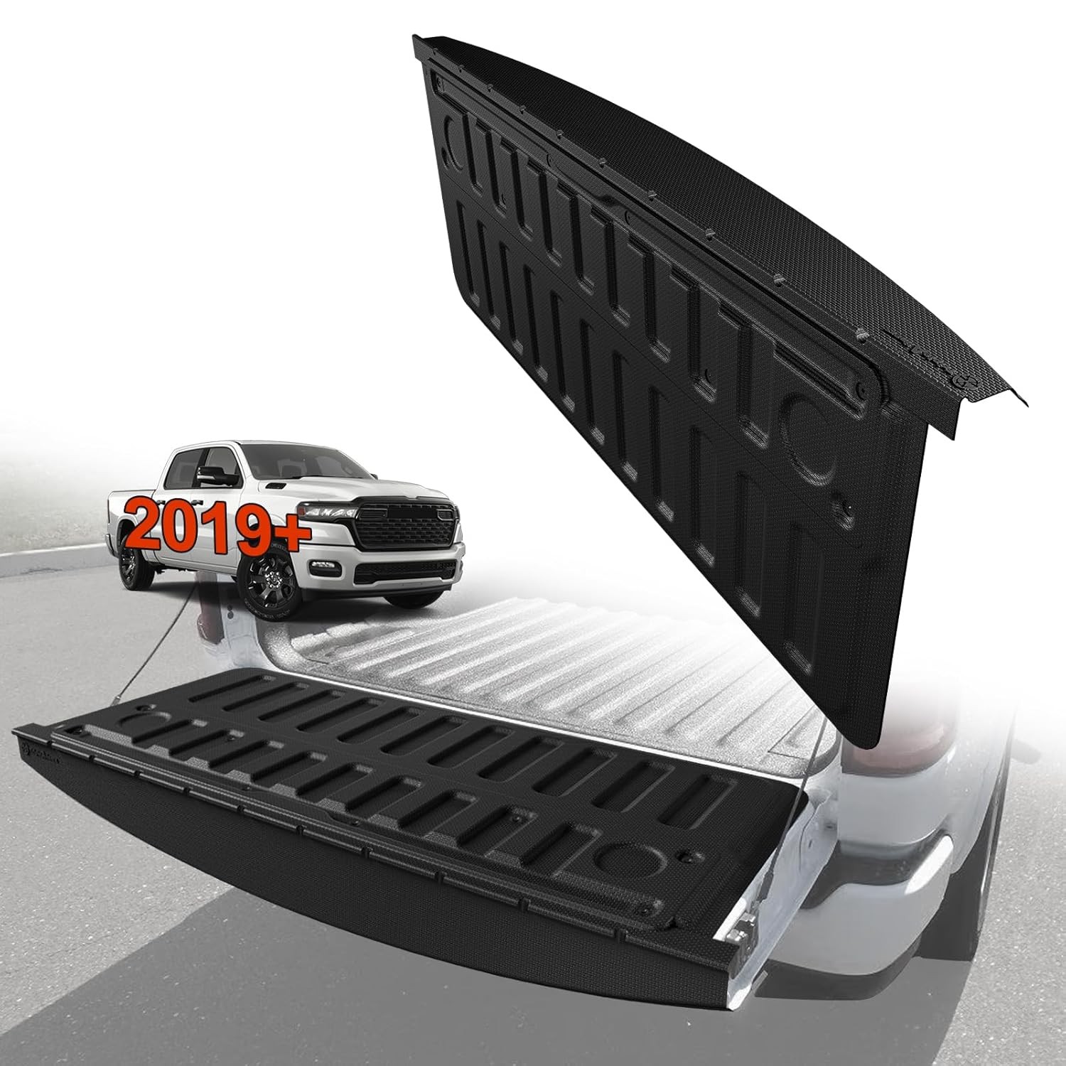 Ram 1500 Bed Mat 2019-2026 Power Tailgate TripleAliners Truck Liner