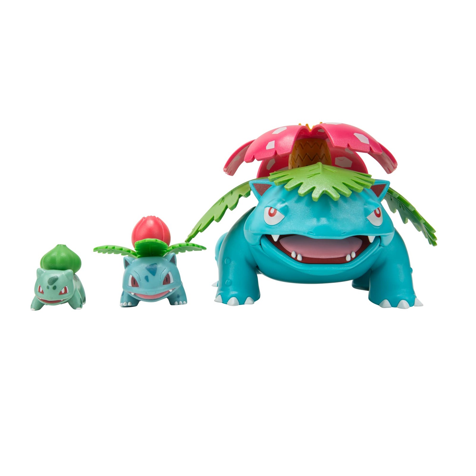 Battle Figures Select Evolution 3 Pack 2-Inch Bulbasaur 3-Inch Ivysaur 12-Inch
