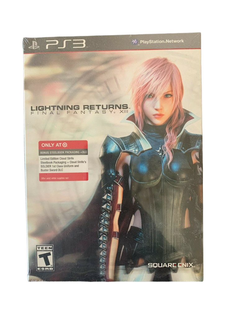 *NEW* Final Fantasy XIII Limited Edition Steelbook Target Exclusive - PS3 *NEW* Final Fantasy XIII Limited Edition Steelbook Target Exclusive - PS3