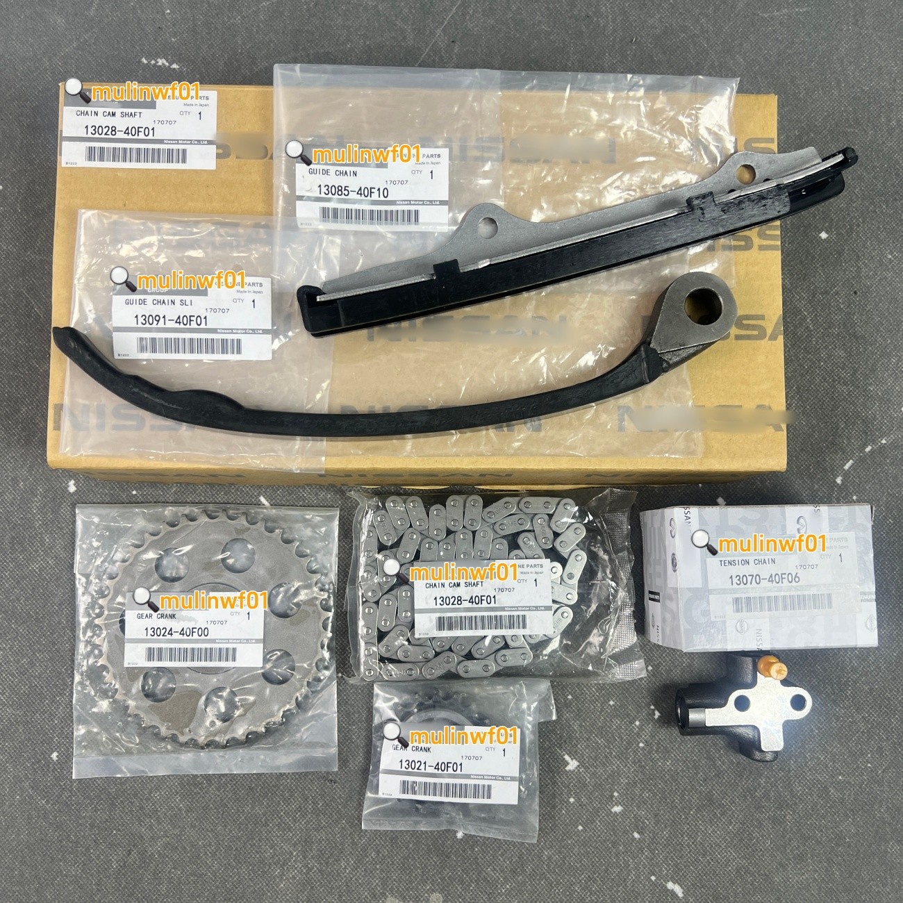 NEW For 1989-1997 Nissan Pickup 240SX Axxess 2.4L KA24E Timing Chain Kit NEW For 1989-1997 Nissan Pickup 240SX Axxess 2.4L KA24E Timing Chain Kit