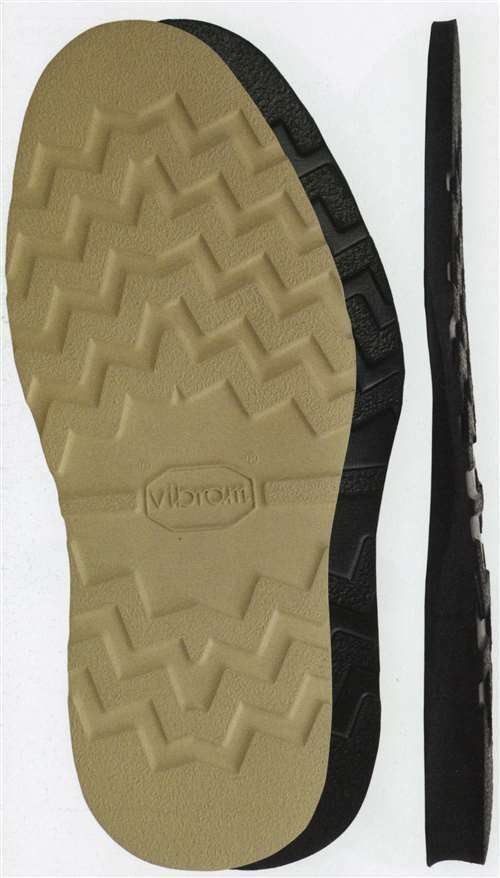 Vibram #4014 Cristy Full Sole 1 Pair - Wedge Outsole for Boot Shoe Repair Resole