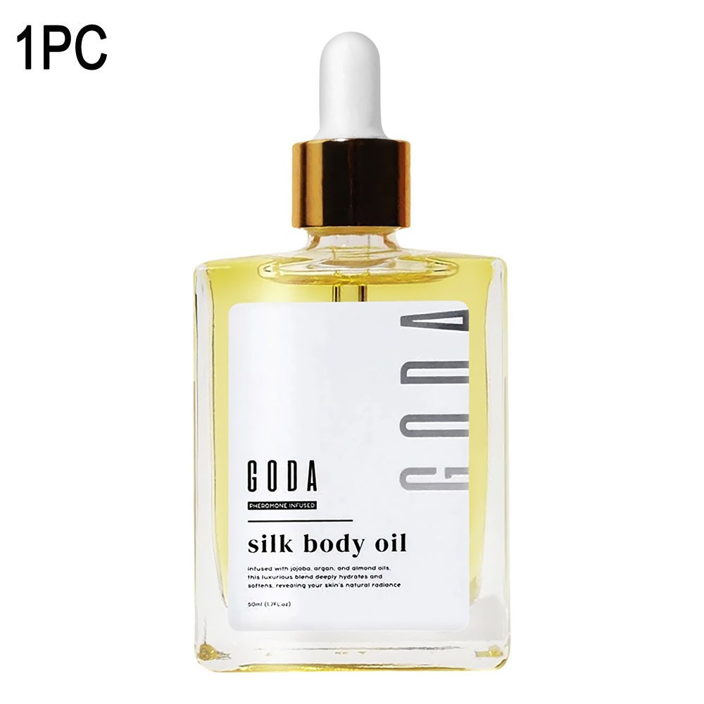 1/2X GODA Silk Body Oil, Goda Perfume Oil,Bath & Shower Oil Smooth Skin NEW 50ml 1/2X GODA Silk Body Oil, Goda Perfume Oil,Bath & Shower Oil Smooth Skin NEW 50ml