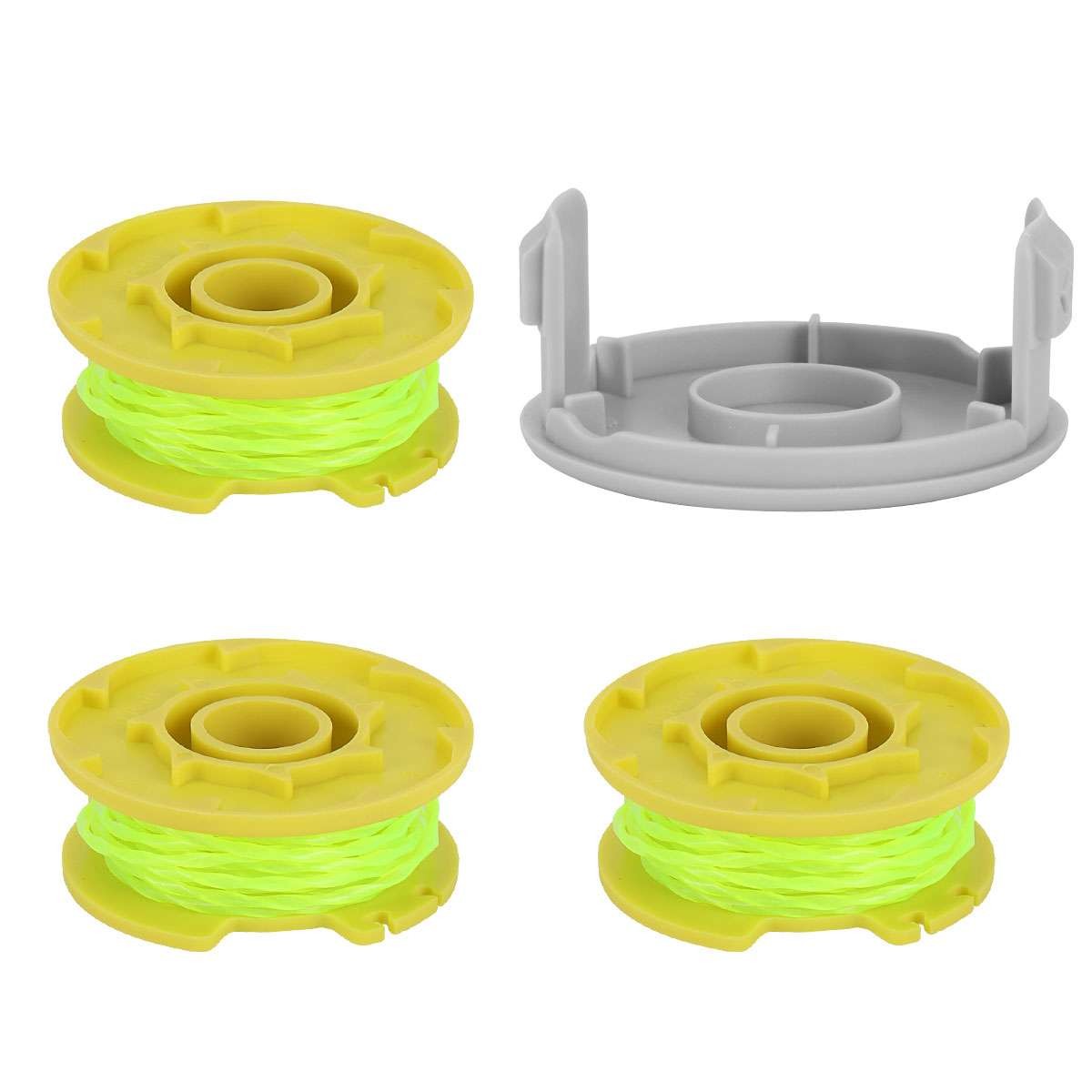 For Ryobi Replacement Twisted 0.080 In. String Trimmer Auto Feed Line Spools USA
