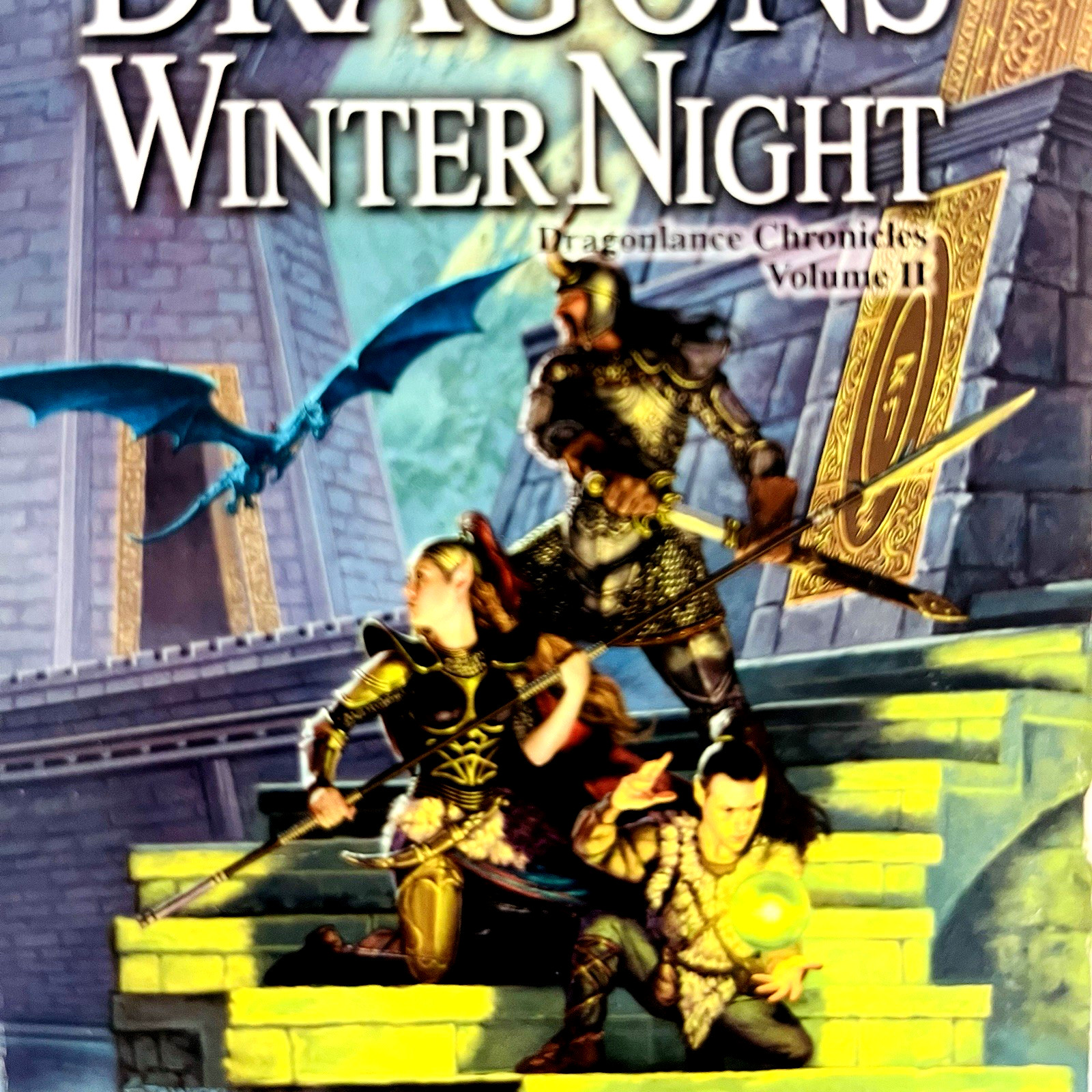 Dragons of Winter Night DragonLance Chronicles Volume II Book by Weis & Hickman Dragons of Winter Night DragonLance Chronicles Volume II Book by Weis & Hickman