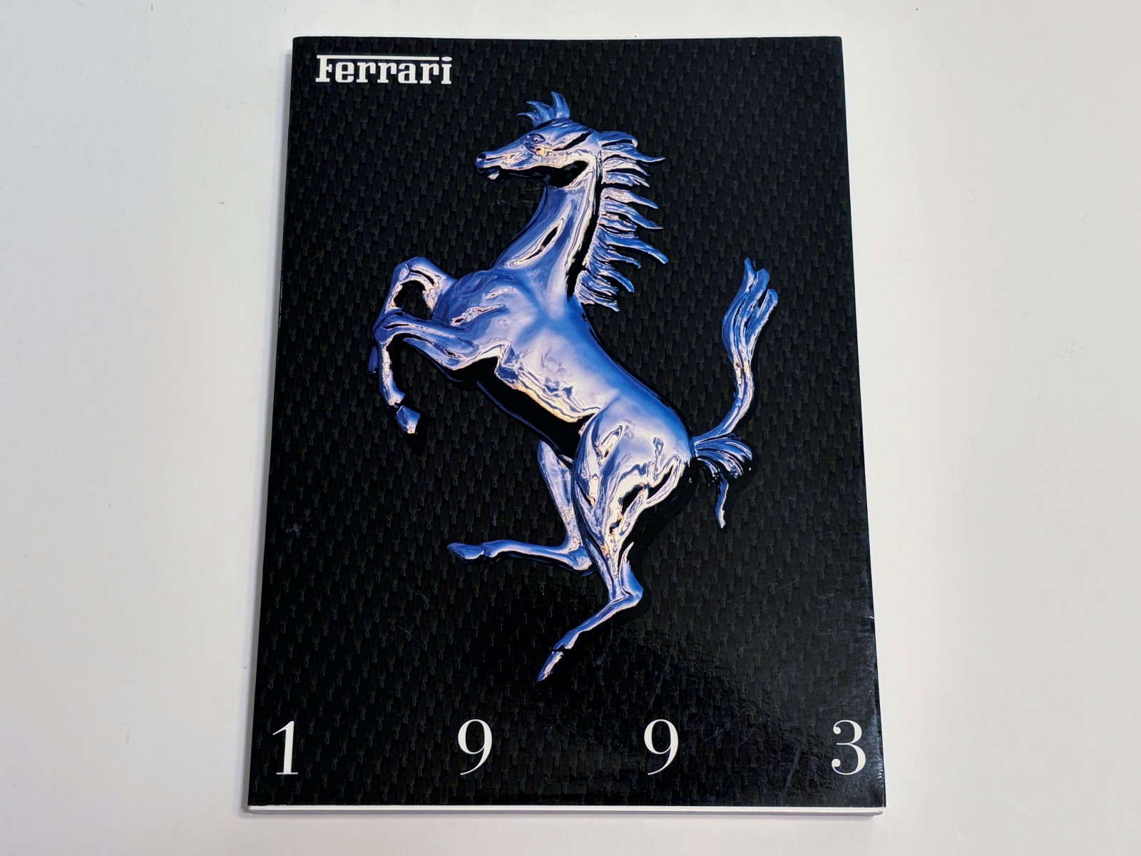 1993 FERRARI YEARBOOK - ORIGINAL FACTORY-PRODUCED ANNUAL - EXCELLENT CONDITION