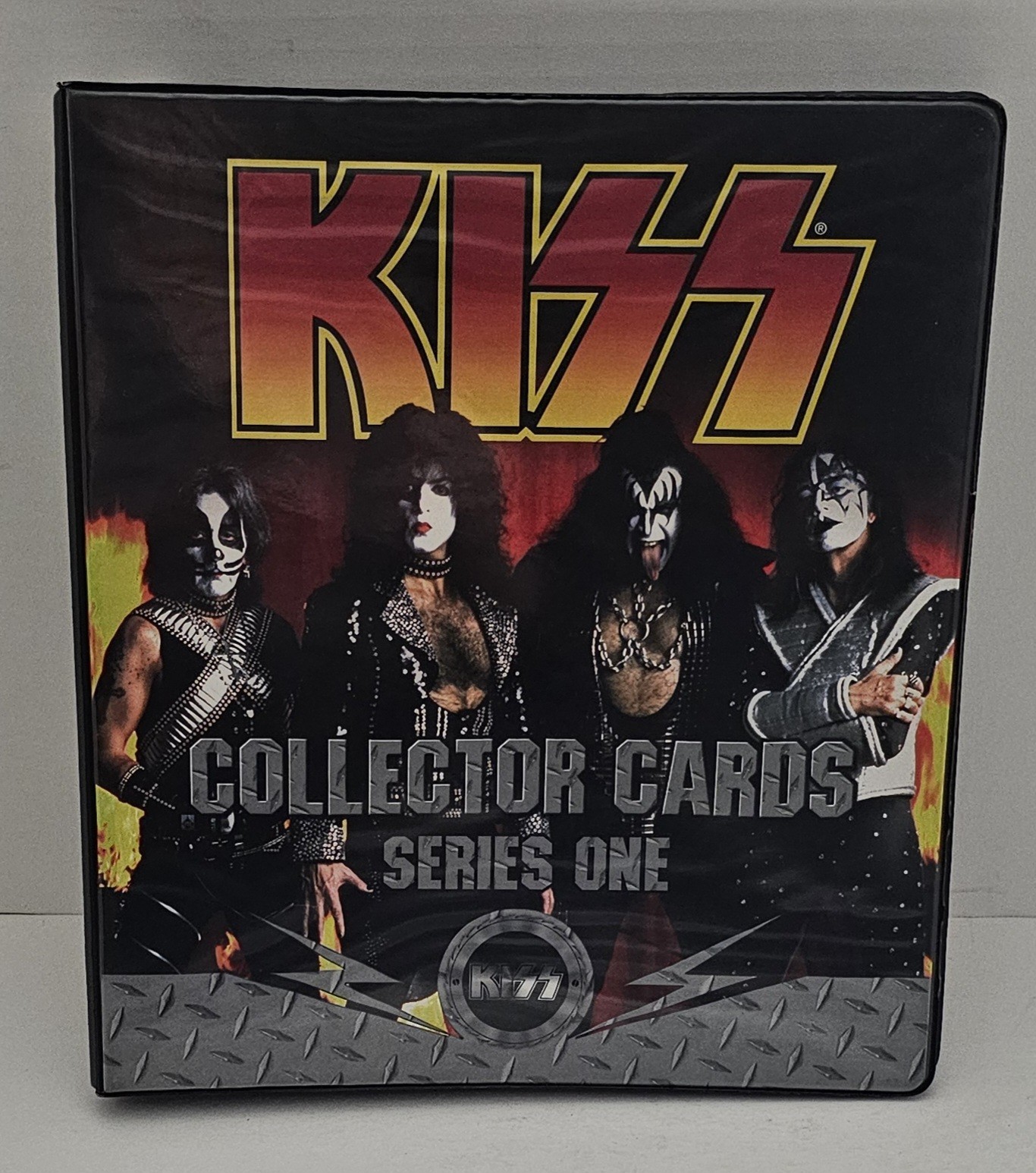 KISS Collector Card Series One 1997 Official Binder With Cards 1-90 Vintage KISS Collector Card Series One 1997 Official Binder With Cards 1-90 Vintage