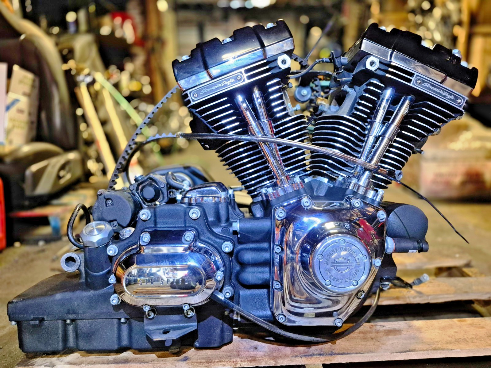 2007-2011 Harley Street Glide Engine Motor & 6-Speed Transmission Screamin Eagle