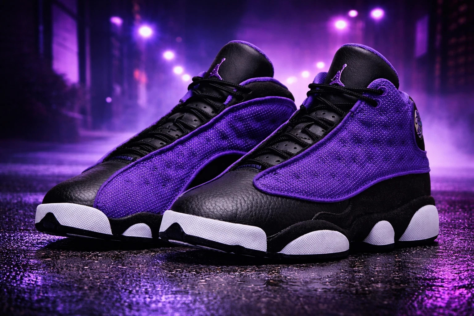 Men\'s Jordan 13 Purple Venom/White/Black 2023 Size US 🔥SALE DEAL