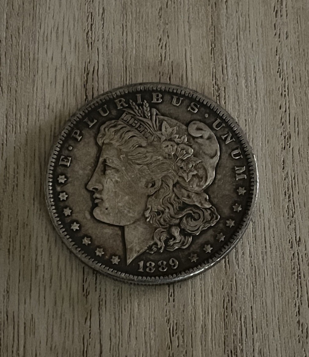 1889 Morgan Silver Dollar Philadelphia Mint 90% Silver
