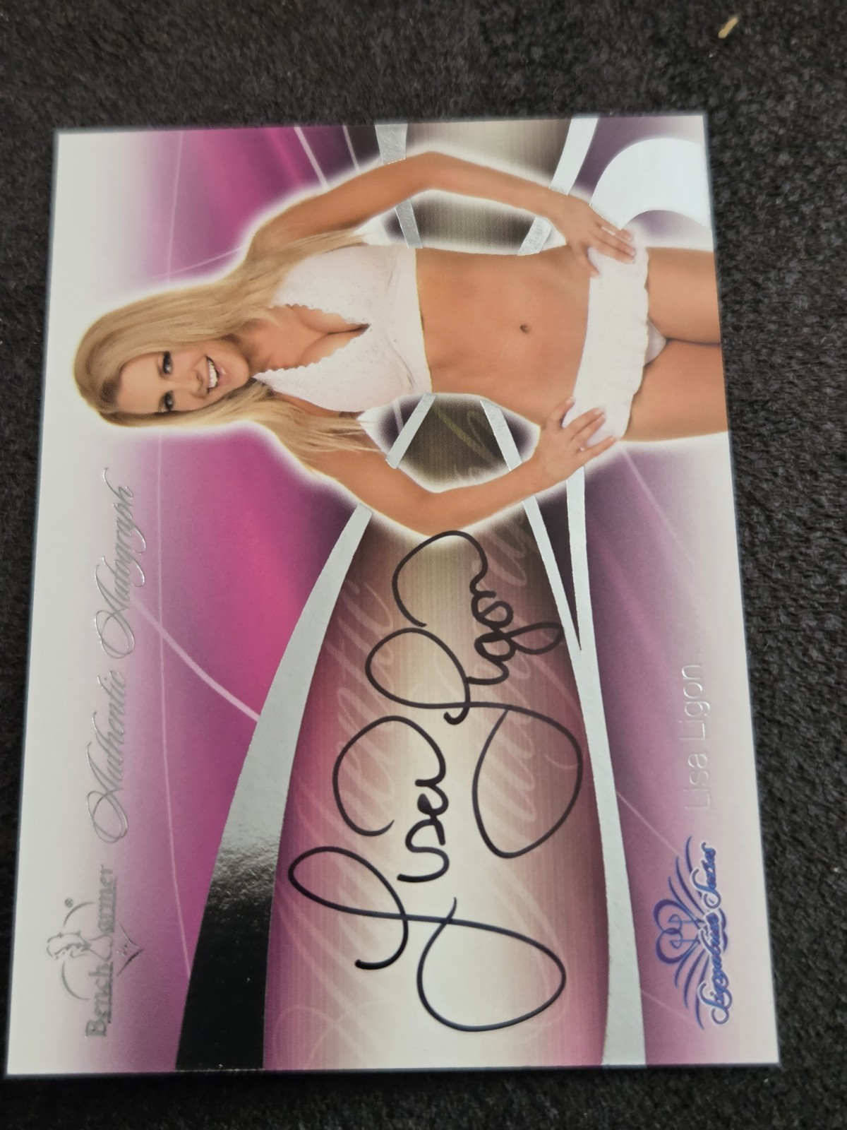 2008 Bench Warmer Signature Series Lisa Ligon Auto Autograph #48