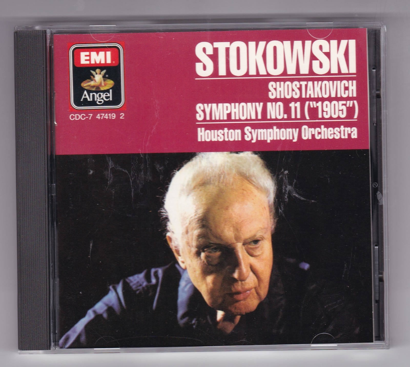 Stokowski Shostakovich Symphony No. 11 Houston ORCHESTRA CD MINT/NM EMI ANGEL