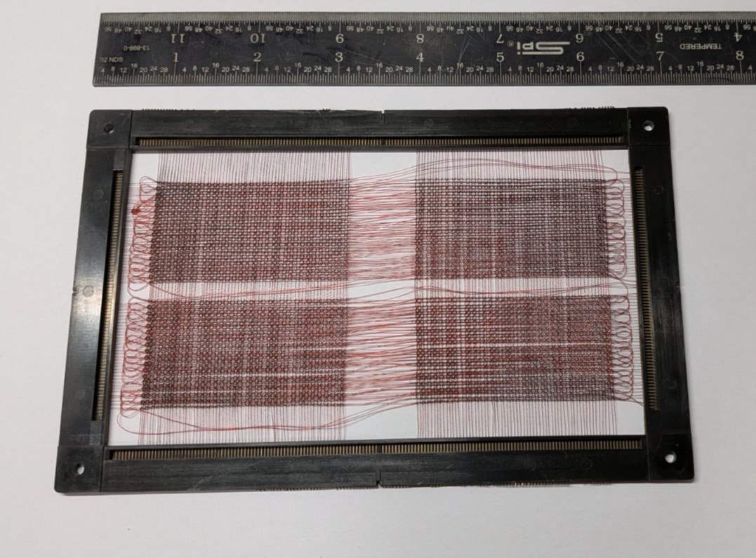 Historic IBM System 360 Core Memory Plane 32K bits Early 1960s