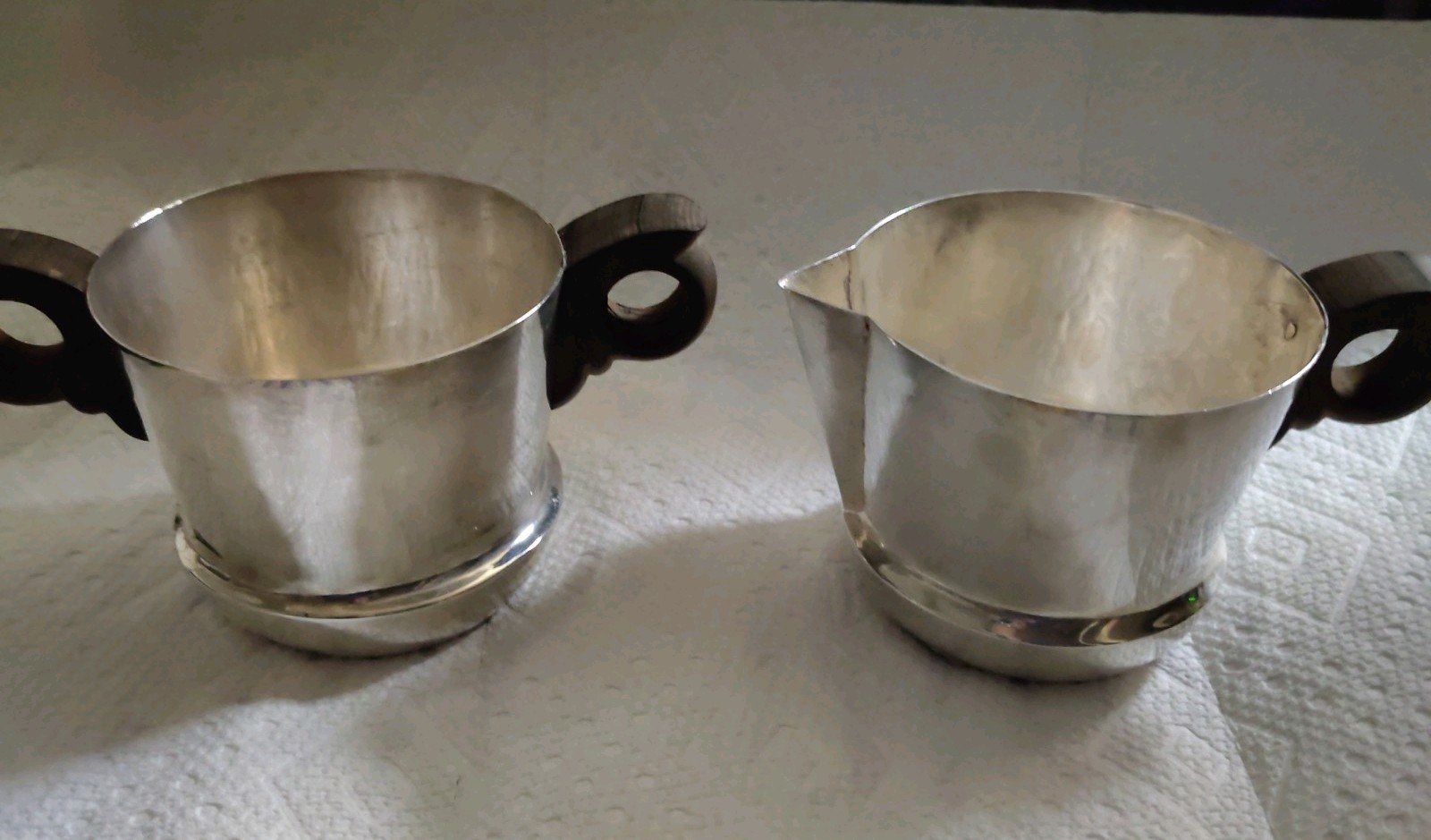 Rare Antique WILLIAM SPRATLING Silver Sugar And Creamer Mexico